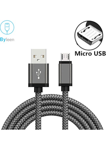 Mikro USB Kablosu 3 M 2 M Şarj Şarj Aleti Kablosu Veri Kablosu Huawei P Akıllı 2019 P9/P10 Lite P9 Y3 Y5 Y6 Y9 Onur 8x 8s 7c 20I 7A (Yurt Dışından)