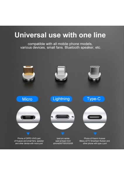 Manyetik Kablo Hızlı Şarj Mıknatıs Şarj Cihazı Mikro USB Tip C Kablo Cep Telefonu Tel Kablosu Ulefone Not 12 P Nubia Redmagıc 6 S (Yurt Dışından) fırsatları