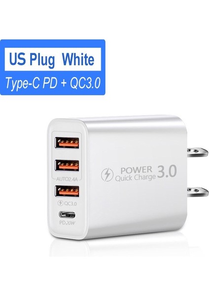 USB C 20W Pd USB + Tip C Şarj Cihazı Hızlı Şarj Cep Telefonu Şarj Cihazı iPhone 13 Samsung Xiaomi Hızlı Şarj Cihazları Güç Adaptörü (Yurt Dışından) modelleri
