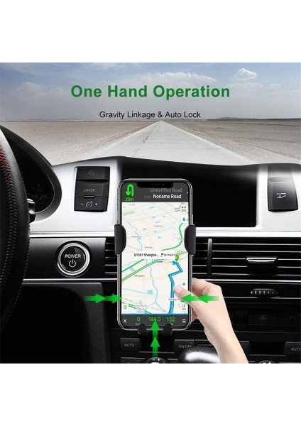 75W Araba Kablosuz Şarj Cihazı Hava Firar Telefon Tutucu Standı iphone 14 13 12 11 Pro Max Samsung Huawei Araba Hızlı Şarj Istasyonu (Yurt Dışından) fiyatları