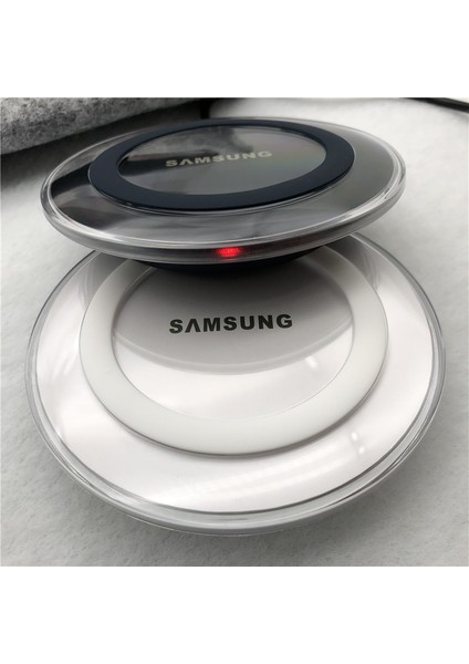 Orijinal Samsung Kablosuz Şarj Adaptörü Qi Şarj Pedi Galaxy S7 S6 Kenar S8 S9 S10 Artı Not 10 Artı Iphone 8 x Xs Xr Mi9 (Yurt Dışından) fiyatları