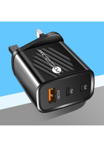 Eğimli USB Şarj Cihazı Tipi C Şarj Cihazı 3 Bağlantı Noktası Şarj Samsung Huawei Oppo Vivo Tablet Telefon Şarj Cihazı (Yurt Dışından) indirimleri