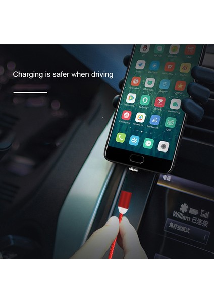 Manyetik USB Şarj Kablosu USB C Tipi Telefon Kablosu Mıknatıslı Telefon Şarj Cihazı Mikro USB iPhone 14 13 12 Pro Max Xiaomi Huawei (Yurt Dışından) indirimleri