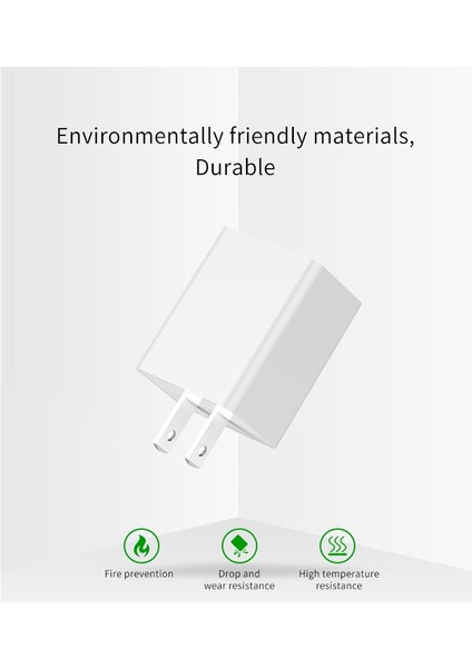 Pujımax 5V2A Şarj Cihazı USB Duvar Mini Boyutu Hızlı Ab/abd Tak Tüm Uyumlu Evrensel Seyahat Adaptörü Huawei Oppo Xiaomi Samsung (Yurt Dışından) modelleri