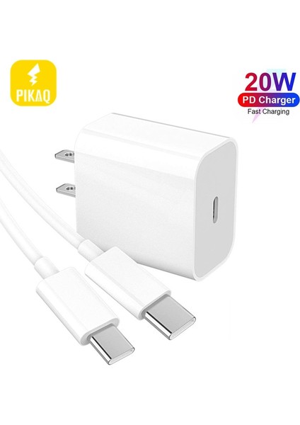Pd Usb-C 20W Güç Adaptörü Şarj Cihazı Akıllı Telefon Hızlı Şarj Cihazı iPad Pro Mini Hava iPhone 13 12 Mini 11 Pro Max Xs x 8 Abd, Ab Tak (Yurt Dışından)