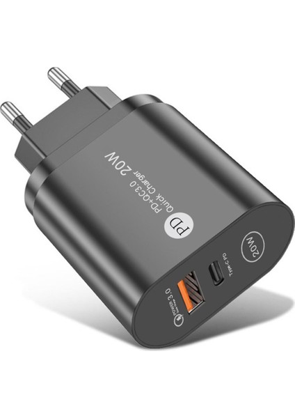 USB Pd Şarj Cihazı 20W Hızlı Tip-C Qc 3.0 Hızlı Şarj Telefon Duvar Şarj Adaptörü Huawei Için Xiaomi Akıllı Telefon Aksesuarları (Yurt Dışından)