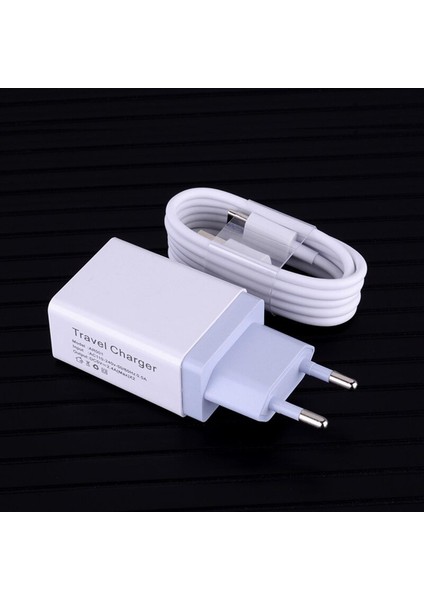 Duvar Hızlı Şarj Adaptörü Vivo Nex Sa X21 Ud I V7 V9 Artı X20 X9S X9 Y53 Y55 Y66 Y67 Y85 Y71 Y83 Mikro Tip C USB Kablosu (Yurt Dışından)