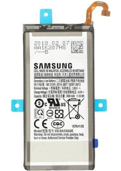 Samsung Galaxy A8 2018 EB-BA530ABE Batarya Pil