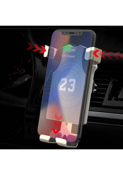 Yerçekimi Klip Standı Tutucu Vantuzlu Kablosuz Şarj Cihazı (Yurt Dışından) indirimleri