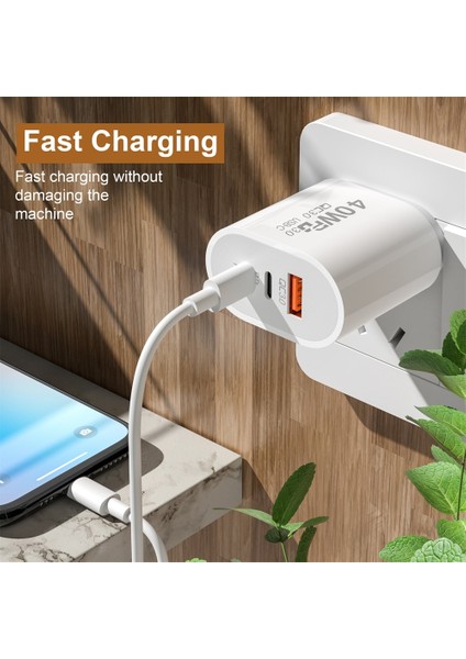 Hızlı Şarj 3.0 60W USB Tip C Şarj Cihazı 3 Bağlantı Noktalı Pd Telefon Şarj Adaptörü IPhone Samsung Xiaomi Huawei Ab/abd Tak Duvar Şarj Cihazı (Yurt Dışından) modelleri