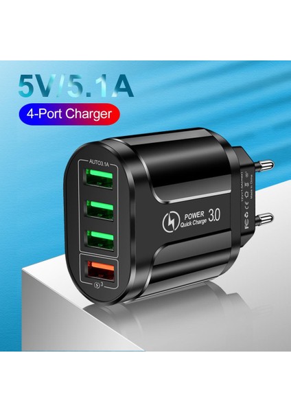 USB Şarj Aleti Hızlı Şarj 3.0 Telefon Adaptörü Için Ipone 12PRO 7 Huawei Mate 30 Tablet Taşınabilir Duvar Mobil Şarj Cihazı Hızlı Şarj Cihazı (Yurt Dışından) modelleri