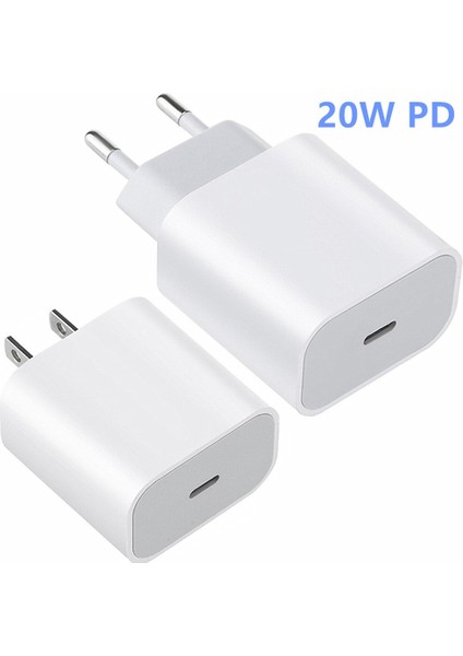 20W Pd USB C Şarj Cihazı Iphone 7 8 14 13 Pro Max 12 Mini 11 Hızlı Şarj Cihazı Tip C Xiaomi Redmi Note 11 Hızlı Şarj Adaptörü (Yurt Dışından)