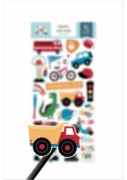 Oyun Günleri Planlayıcı Sticker Arabalar Etiket fiyatları