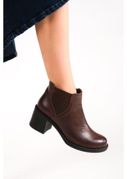 Deri Acı Kahve Kaymaz Kadın Bot Tmd2023106 fırsatları