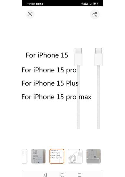 Iphone 35W 15/15PRO/15 Pro Max/15 Plus Uyumlu 35W Hızlı Şarj Cihazı Type-C Iphone Şarj Kablosu Set