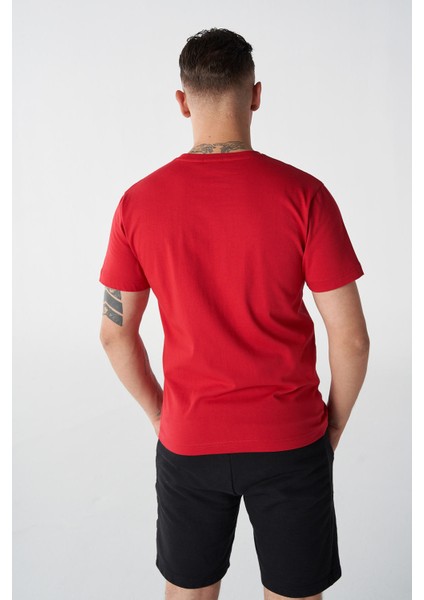 Hmlchange Erkek Kırmızı T-Shirt 911790-3658 fiyatları