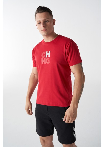 Hmlchange Erkek Kırmızı T-Shirt 911790-3658