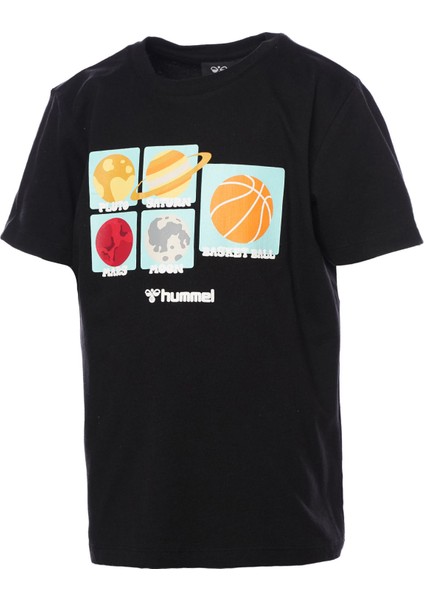 Hmldraco Çocuk Siyah T-Shirt 911795-2001