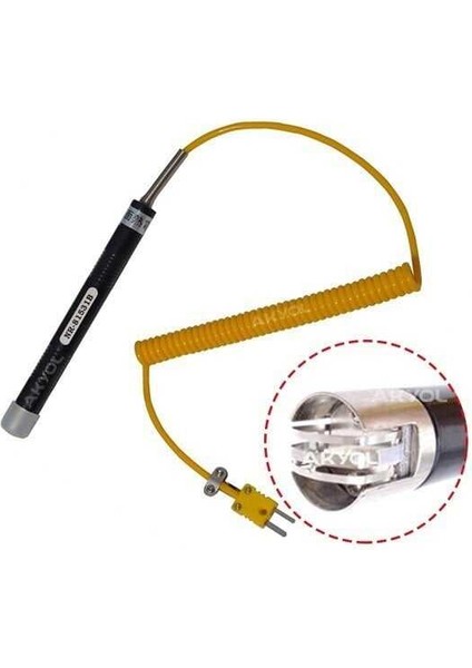 Nr 81531B K Tipi Yüzey Sıcaklık Ölçer Prob -50°c +500°C