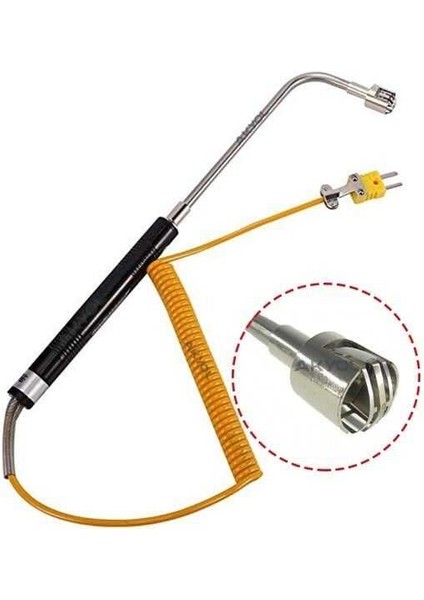 Nr 81533B K Tipi Yüzey Sıcaklık Ölçer Prob -50°c +500°C (Prob Uzunluğu 13CM)