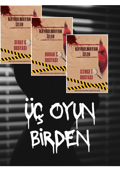 Kaybolmayan Izler Oyunu 3 Dosya Birden - Dikkat! Suç Çözme Oyunu - Katil Kim? Vakayı Çöz, Faili Bul!
