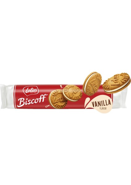 Biscoff Sandwich Vanilla (Vanilya) Kremalı Bisküvi 150 gr