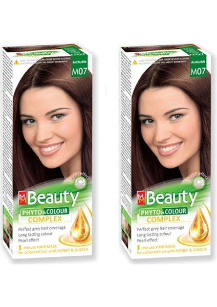Bitkisel Saç Boyası M07 Kestane 2 Adet
