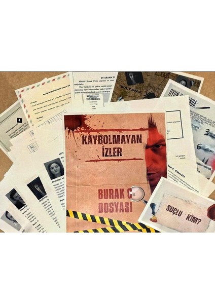 Kaybolmayan Izler Oyunu Burak C. Dosyası- Dikkat!suç Çözme Oyunu - Katil Kim? Vakayı Çöz, Faili Bul!