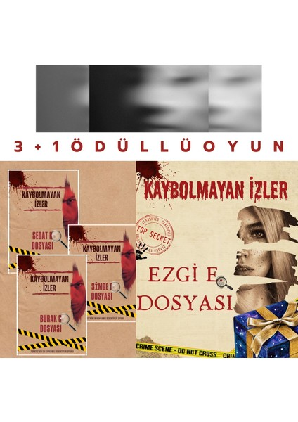 Kaybolmayan Izler Oyunu - 4 Dosya Birden Dedektiflik Oyunu