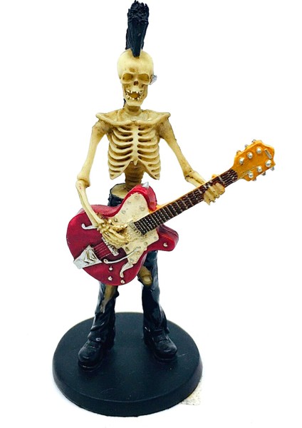 Wise Iskelet Serisi / Gitar Çalan Punker Iskelet