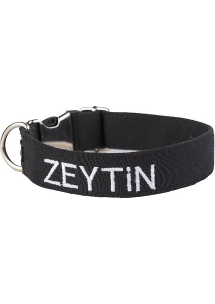 Kişiye Özel Köpek Boyun Tasması Isme Özel Köpek Tasması Isimli Köpek Tasması (Nakışlı)