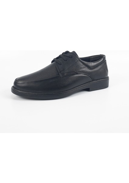 Erkek Siyah Deri Bağcıklı Casual Ayakkabı fiyatları