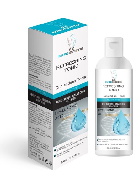 DCEUROESTETİK Refreshing Tonic / Canlandırıcı Tonik 200 ml