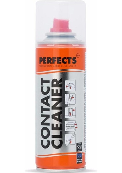 Perfects Yağlı Kontak Sprey Kırmızı Perfects Pas Önleyici 200 Ml.