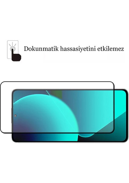 Xiaomi 13T Kırılmaz Cam 5D Tam Kaplayan 9H Temperli Ekran Koruyucu