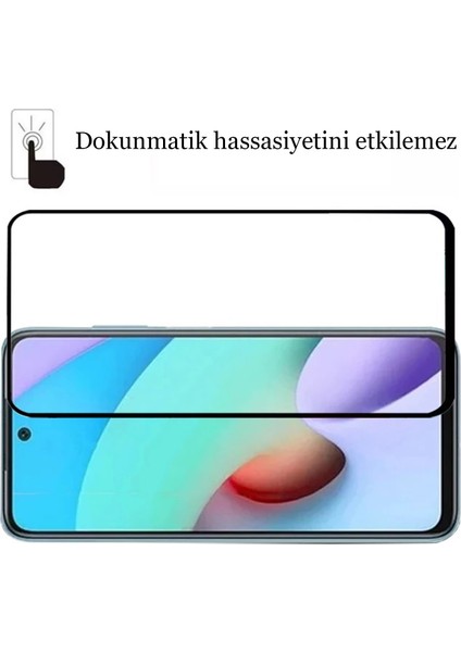 Cepstok Xiaomi Redmi 10 2022 Kırılmaz Cam 5D Tam Kaplayan 9H Temperli Ekran Koruyucu