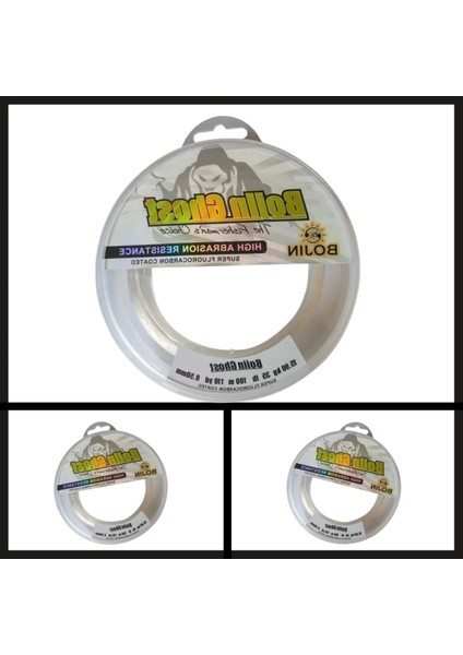 Uyguna-Yakala 100 mt 0.25 mm Bojin Ghost Fluorocarbon MISINA-PO.129