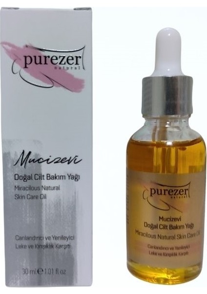 Doğal Mucizevi Cilt Bakım Yağı 30 ml