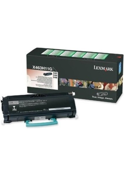 LEXMARK-X463-X463H11G-SİYAH-YÜKSEK-KAPASİTE-TONER