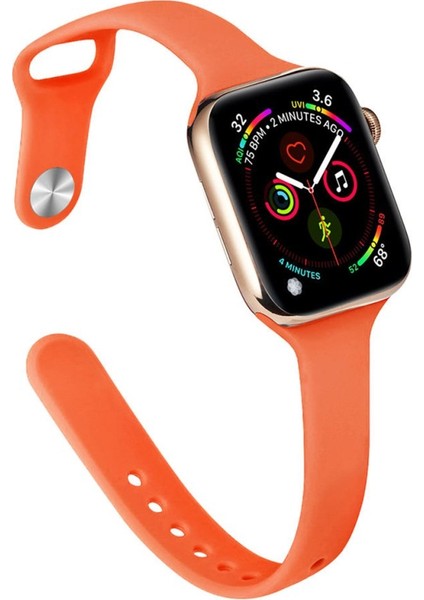 Apple Watch 42 mm Silikon Kordon Watch 2/3/4/5/6/7/8/se/ultra Azn-Klasik