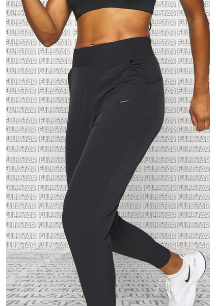 Dri Fit Bliss Luxe Training Trousers Pant Black Kadın Eşofman Altı Siyah