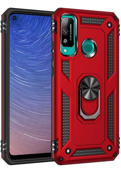 Huawei P40 Lite E Kılıf Vega Zırh Tank Tam Koruma Kapak