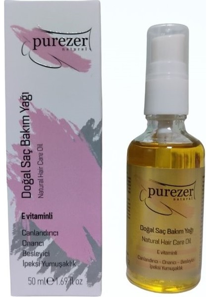 Doğal Saç Bakım Yağı 50 ml fiyatları