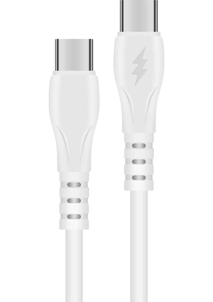 Samsung Galaxy S10 Lite Şarj Kablosu Type C To Type C 60W Hızlı Süper Vooc- SC48T