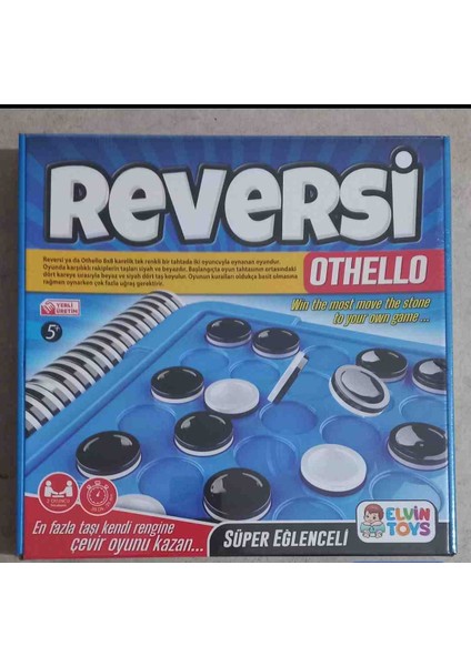 Reversi Othello Zekâ Mantık Strateji Oyunu Kutulu Oyun