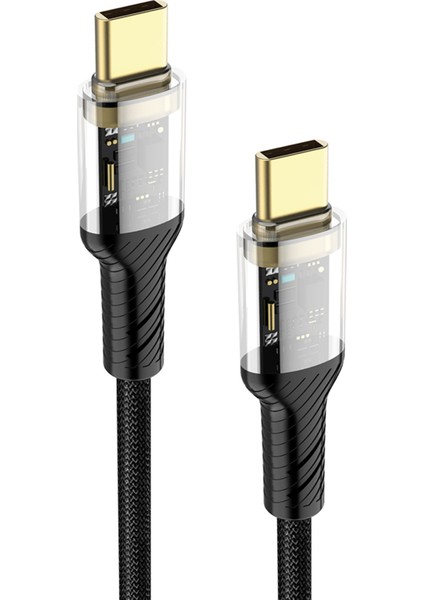 Poco X3 Nfc Şarj Kablosu Type C To Type C 60W Hızlı Şarj - SC87T