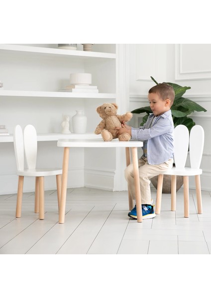 Çocuk Oyun Aktivite Masası - Çocuk Çalışma Masası - Montessori Masa Sandalye