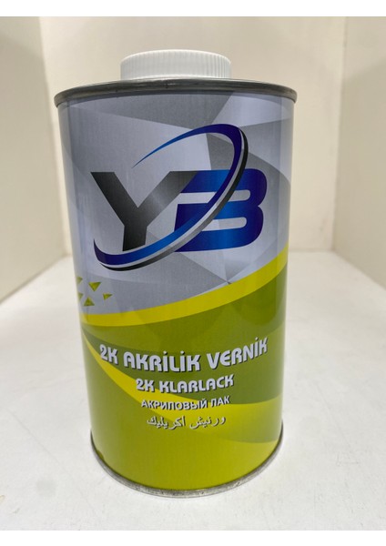 2k Akrilik Vernik 1 Lt 2024 Yeni Ambalaj