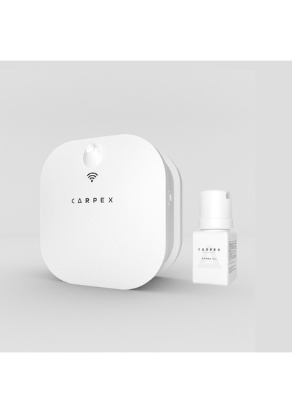 Micro Bluetooth Koku Makinesi Beyaz + 50 ml Koku Kartuşu