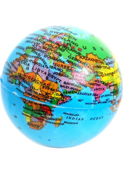 Nessiworld Dünya Stres Topu Küçük 6 cm